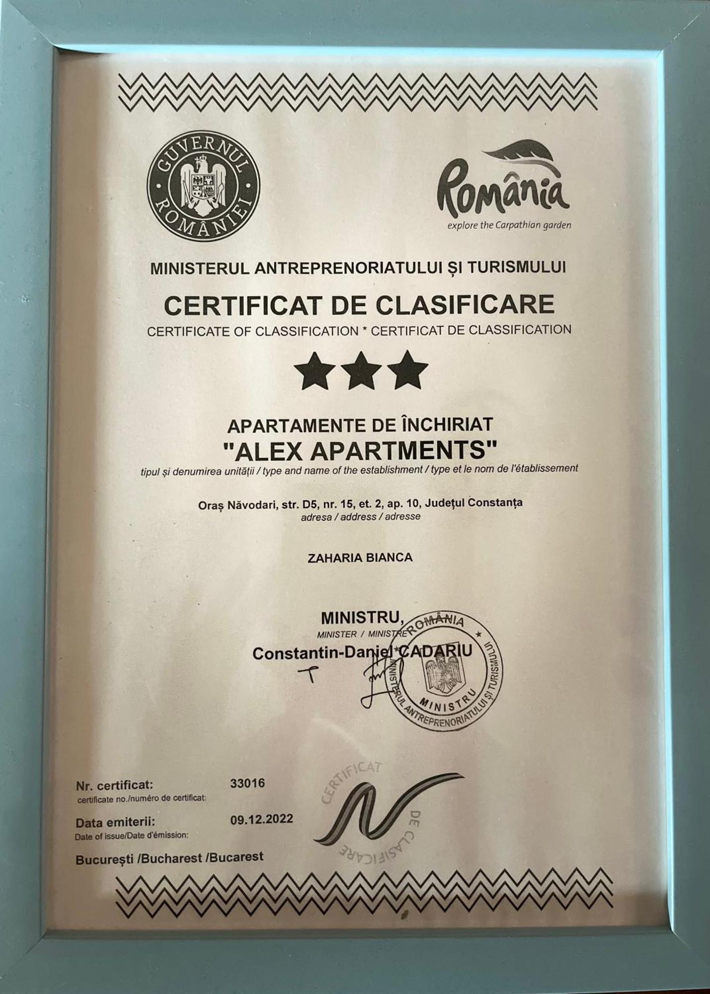 Alex Apartments Năvodari Exterior foto